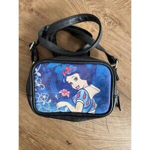 Disney Parks Boutique Snow White Blue & Black Crossbody Bag NWT